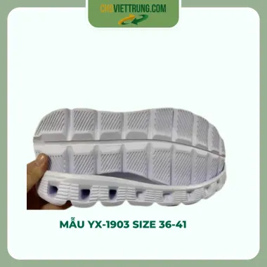 Đế giày mẫu YX-1903 size 36-41