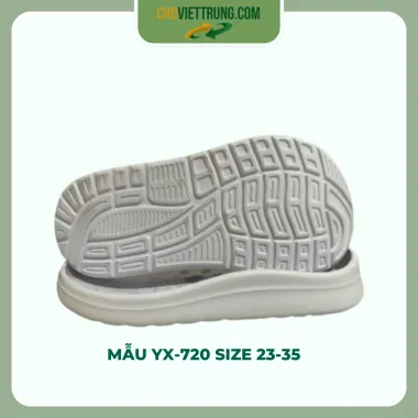 Đế giày mẫu YX-720 size 23-35
