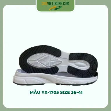 Đế giày mẫu YX-1705 size 36-41