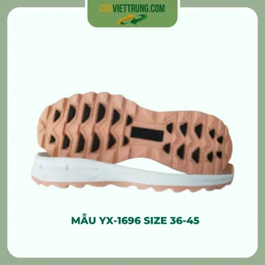 Đế giày mẫu YX-1696 size 36-45