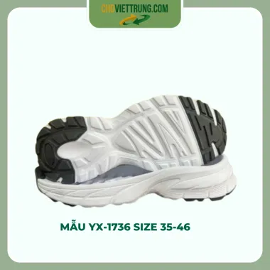 Đế giày mẫu YX-1736 size 36-46