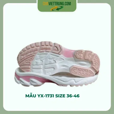 Đế giày mẫu YX-1731 size 36-46