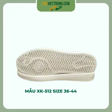 Đế giày mẫu XK-512 size 36-44
