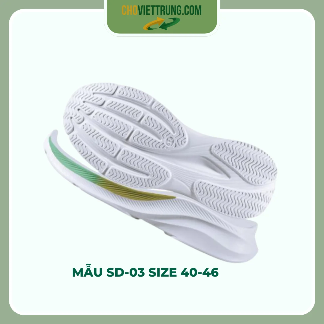 Đế giày mẫu SD-03 size 40-46