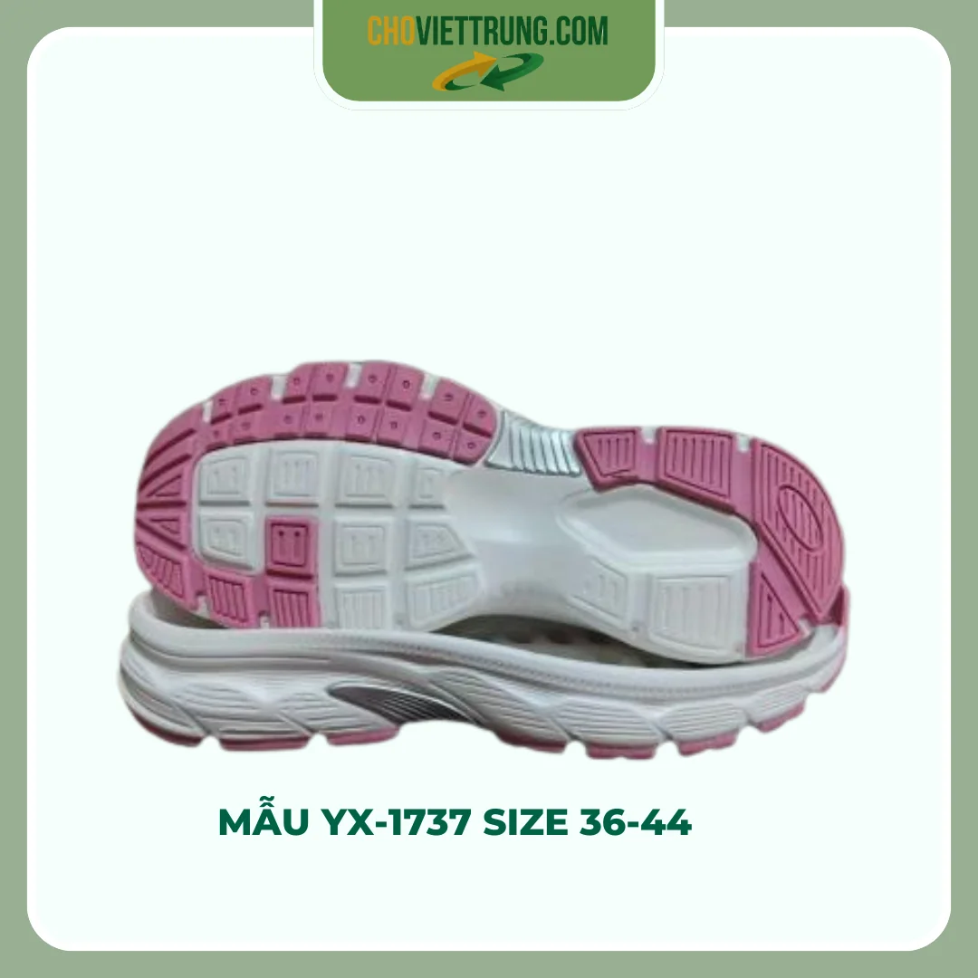 Đế giày mẫu YX-1737 size 36-44